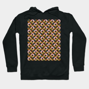 Retro Autumn Leaves Pattern Hoodie